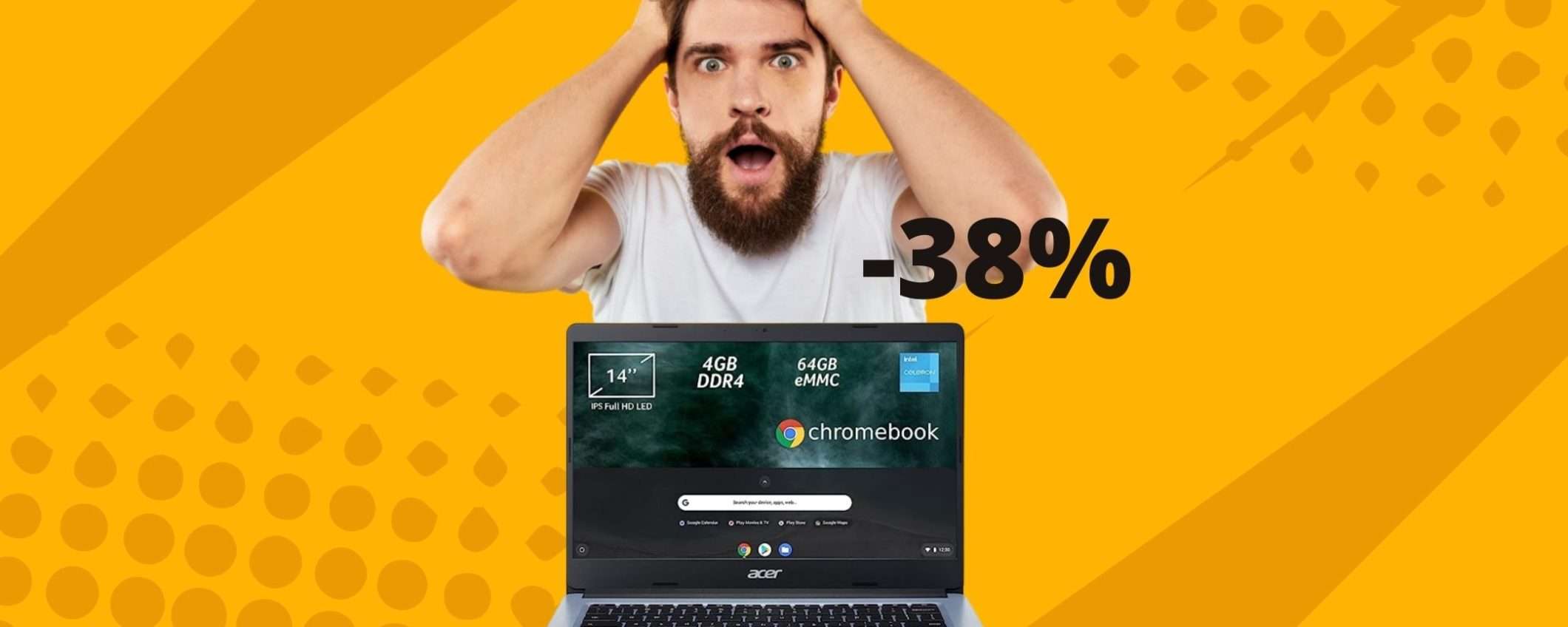 Acer Chromebook: il miglior prezzo attualmente disponibile su Amazon Acer Chromebook: il miglior prezzo attualmente disponibile su Amazon
