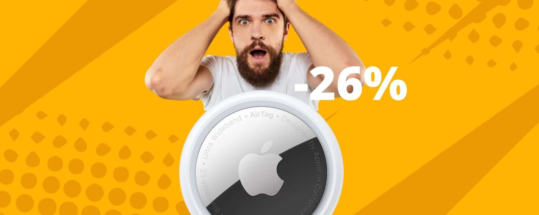 Apple AirTag: lo sconto che tutti i fanboy stavano aspettando Apple AirTag: lo sconto che tutti i fanboy stavano aspettando