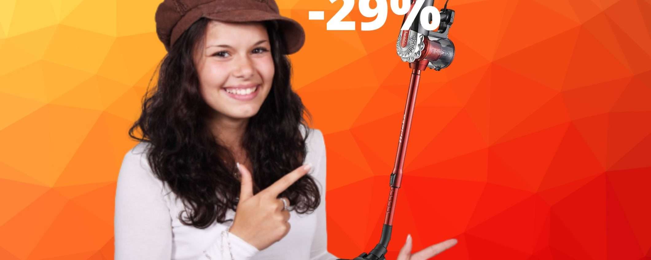 Ariete Handy Force: la scopa elettrica super potente, in mega sconto Ariete Handy Force: la scopa elettrica super potente, in mega sconto