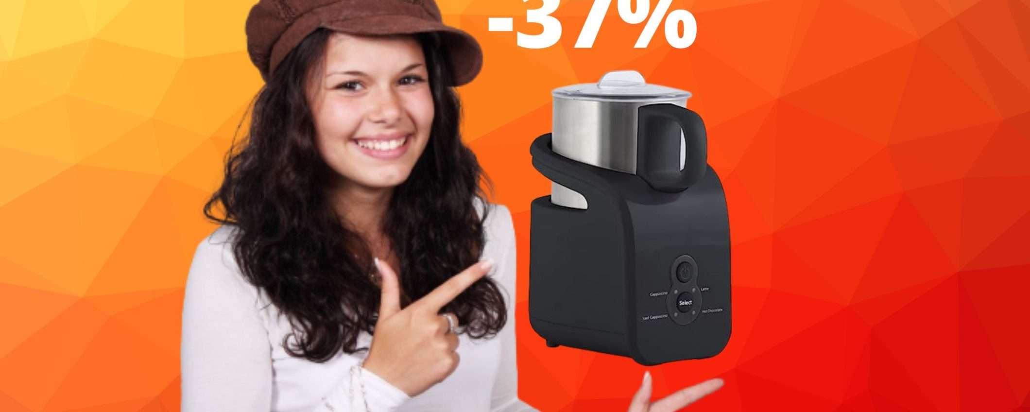 Bialetti cioccolatiera: il cappuccino e il cioccolato come al bar (-37%) Bialetti cioccolatiera: il cappuccino e il cioccolato come al bar (-37%)