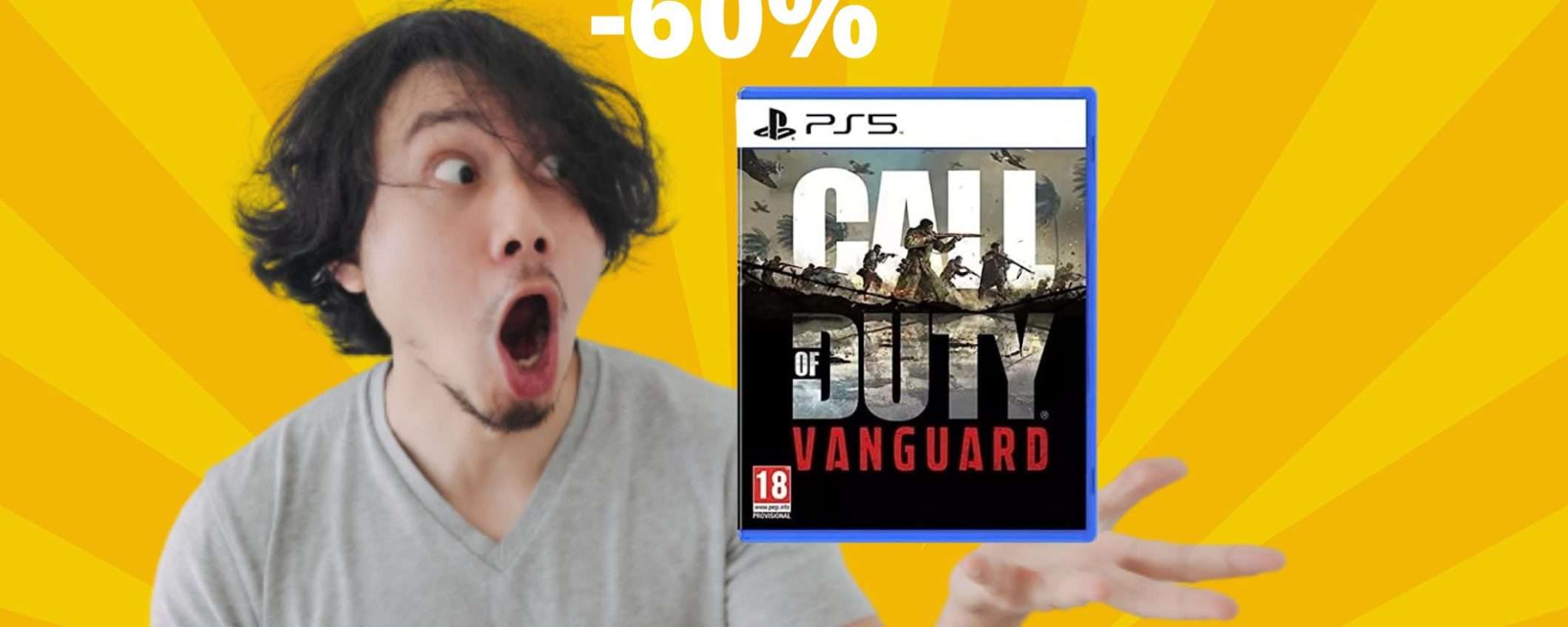 Call of Duty Vanguard: il gioco per PS5 con lo sconto FOLLE del 60% Call of Duty Vanguard: il gioco per PS5 con lo sconto FOLLE del 60%