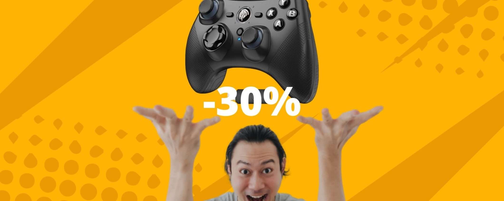 Controller per PC: il più venduto su Amazon, finalmente in super sconto Controller per PC: il più venduto su Amazon, finalmente in super sconto