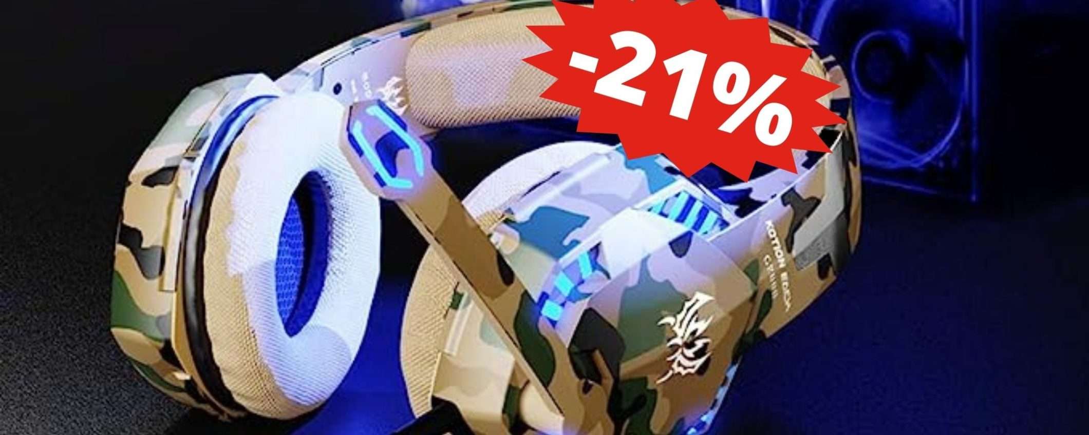 Cuffie da Gaming: belle, potenti e in super sconto su Amazon Cuffie da Gaming: belle, potenti e in super sconto su Amazon