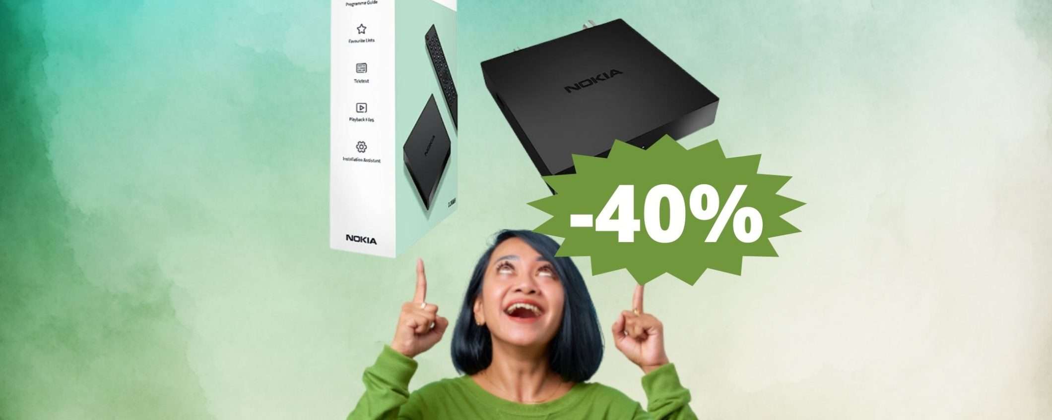 Decoder Nokia: tra i più venduti su Amazon (-40%) Decoder Nokia: tra i più venduti su Amazon (-40%)