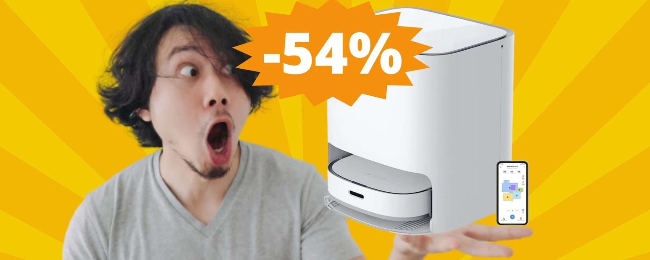 Dreame W10: il robot aspirapolvere definitivo con oltre 650 euro di sconto Dreame W10: il robot aspirapolvere definitivo con oltre 650 euro di sconto