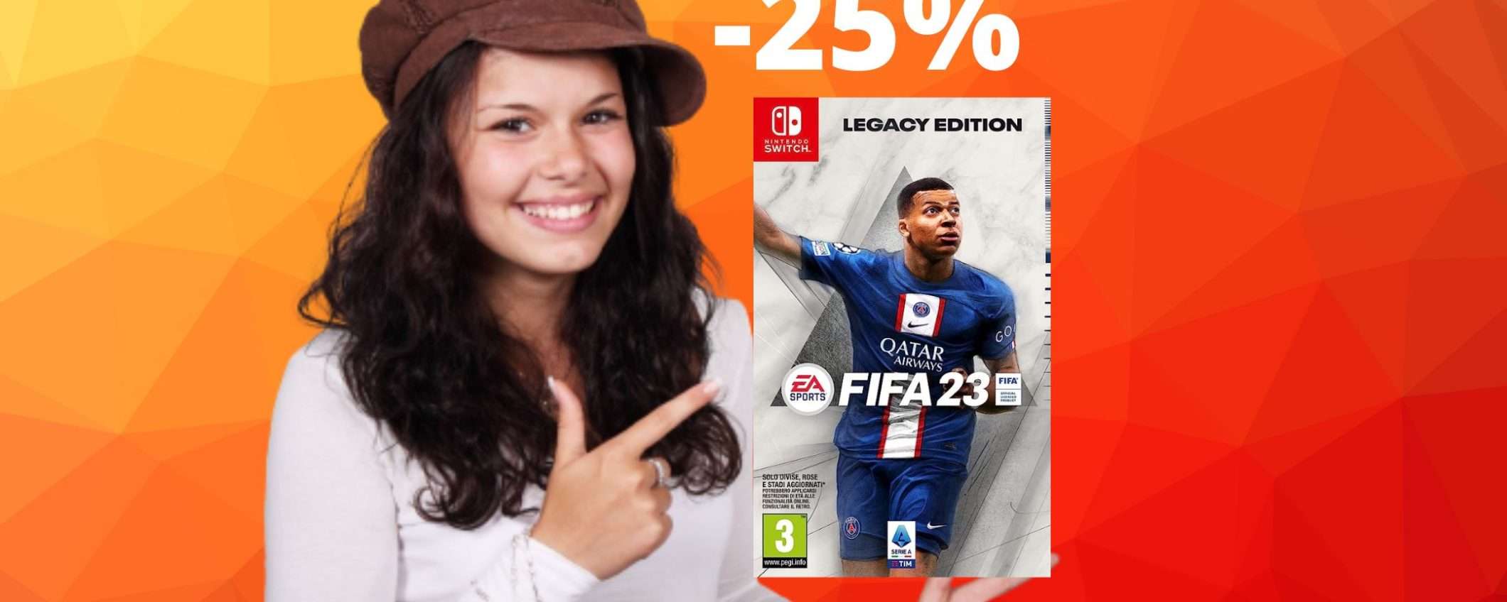 FIFA 23 per Nintendo Switch: sconto del 25% su Amazon FIFA 23 per Nintendo Switch: sconto del 25% su Amazon