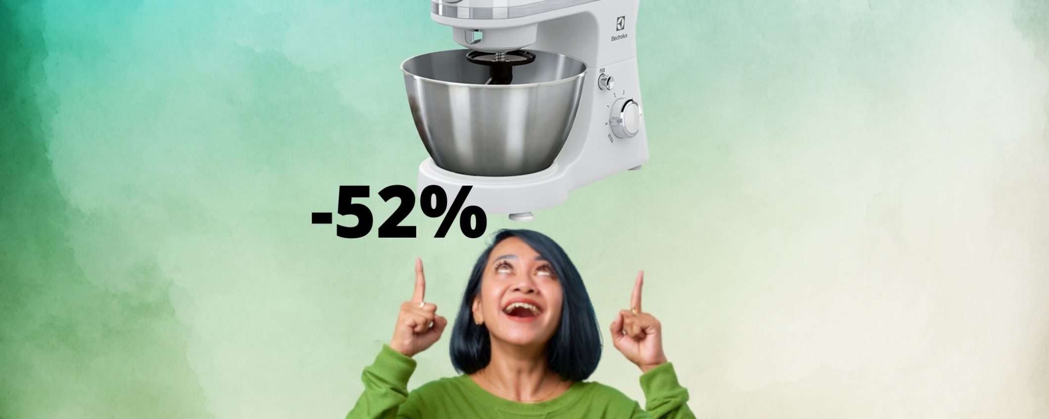 Impastatrice Electrolux: il meglio del mercato, oggi in super sconto Impastatrice Electrolux: il meglio del mercato, oggi in super sconto