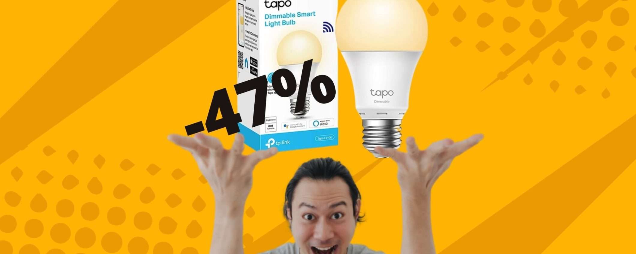 TP-Link Tapo: la lampadina Smart super affidabile, ad un prezzo BOMBA