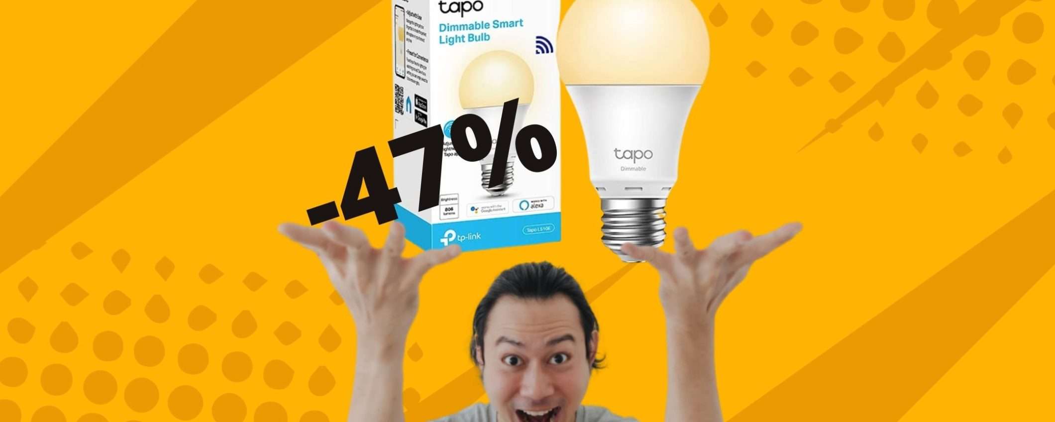 TP-Link Tapo: la lampadina Smart super affidabile, ad un prezzo BOMBA TP-Link Tapo: la lampadina Smart super affidabile, ad un prezzo BOMBA