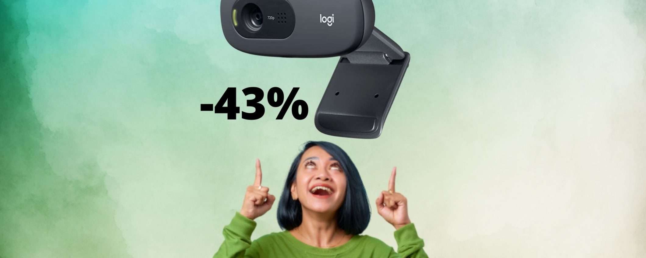 Logitech C270: tanta qualità ad un prezzo super scontato Logitech C270: tanta qualità ad un prezzo super scontato