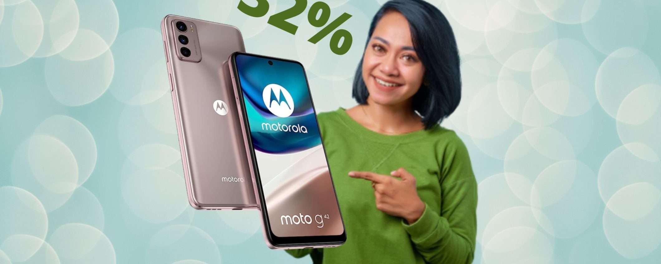 Motorola moto g42: elegante, potente e in super sconto su Amazon Motorola moto g42: elegante, potente e in super sconto su Amazon