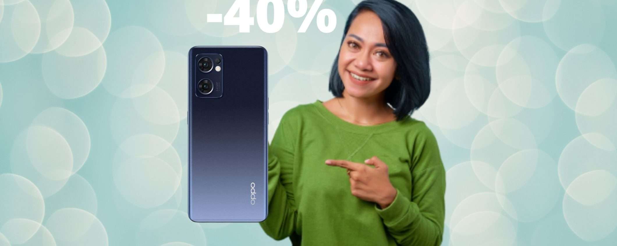 OPPO Find X5 Lite: prezzo BOMBA grazie a uno sconto del 40% OPPO Find X5 Lite: prezzo BOMBA grazie a uno sconto del 40%