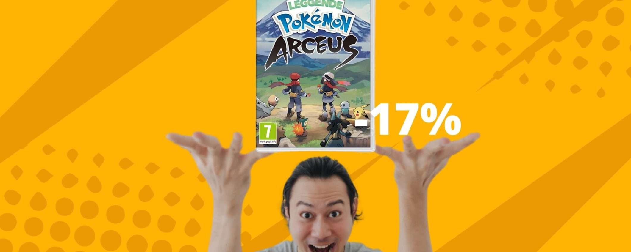 Pokémon Arceus: finalmente è in sconto su Amazon Pokémon Arceus: finalmente è in sconto su Amazon