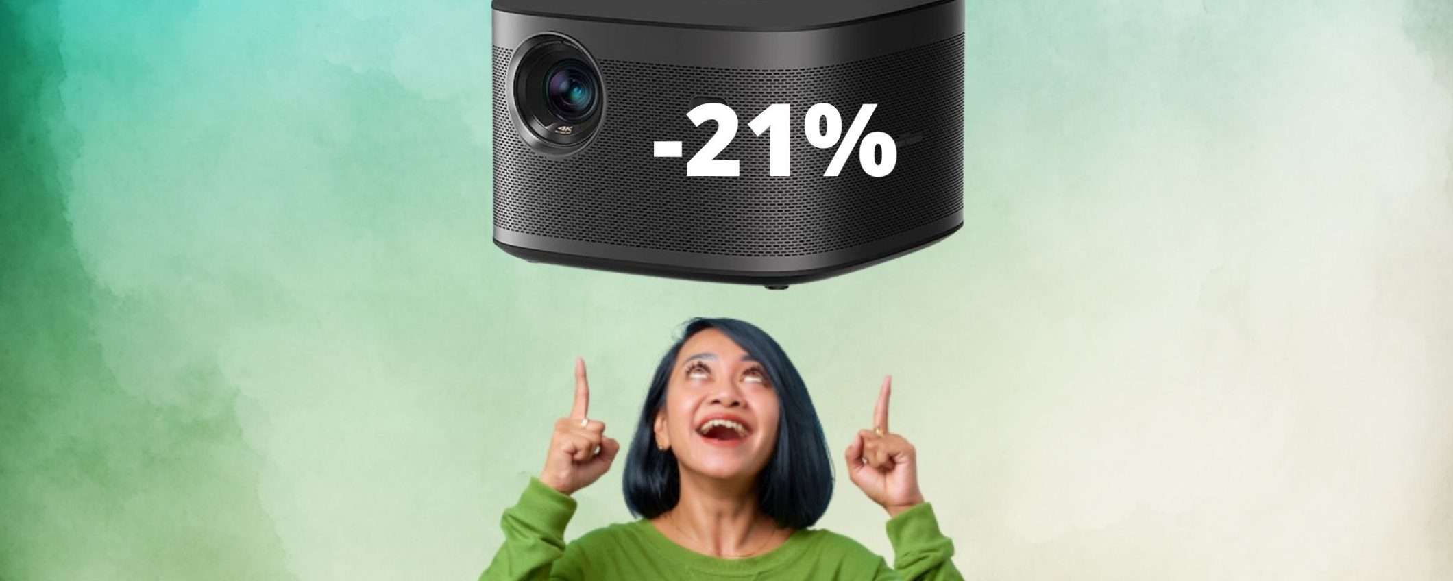 Proiettore Horizon Pro 4K: il non plus ultra, oggi con 400 euro di sconto Proiettore Horizon Pro 4K: il non plus ultra, oggi con 400 euro di sconto