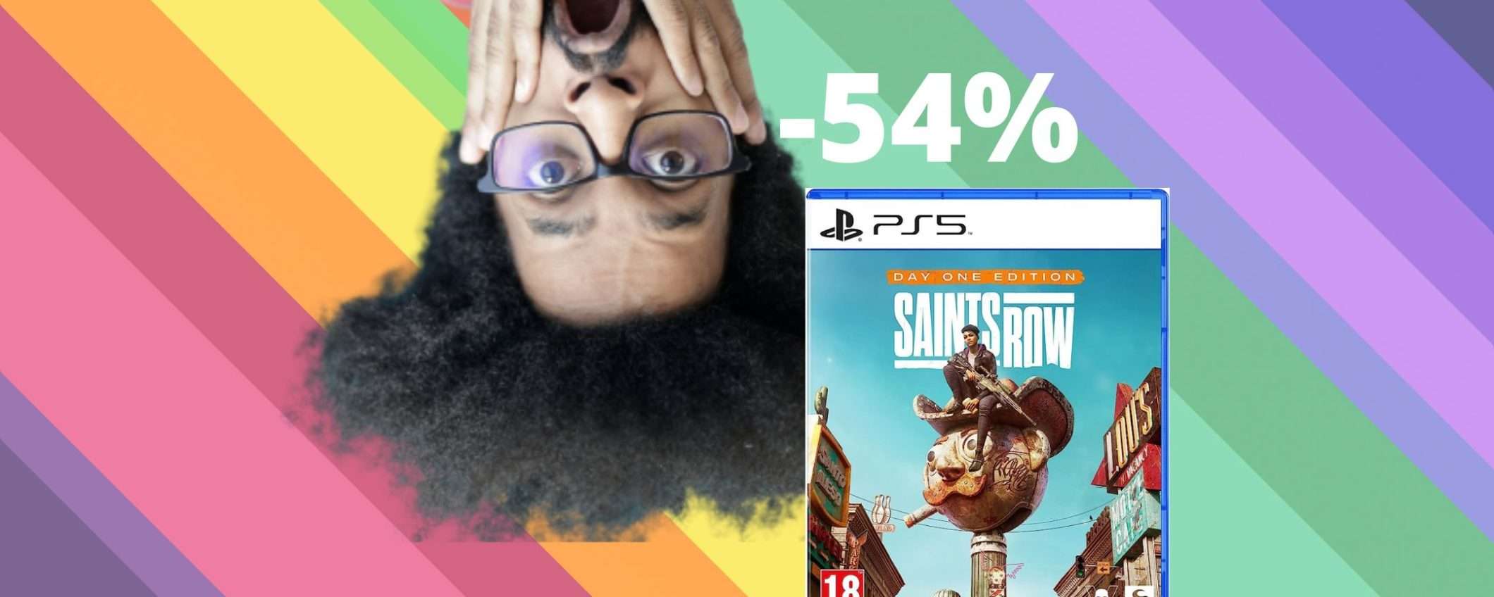 Saints Row PS5: la Day One Edition con lo sconto FOLLE del 54% Saints Row PS5: la Day One Edition con lo sconto FOLLE del 54%