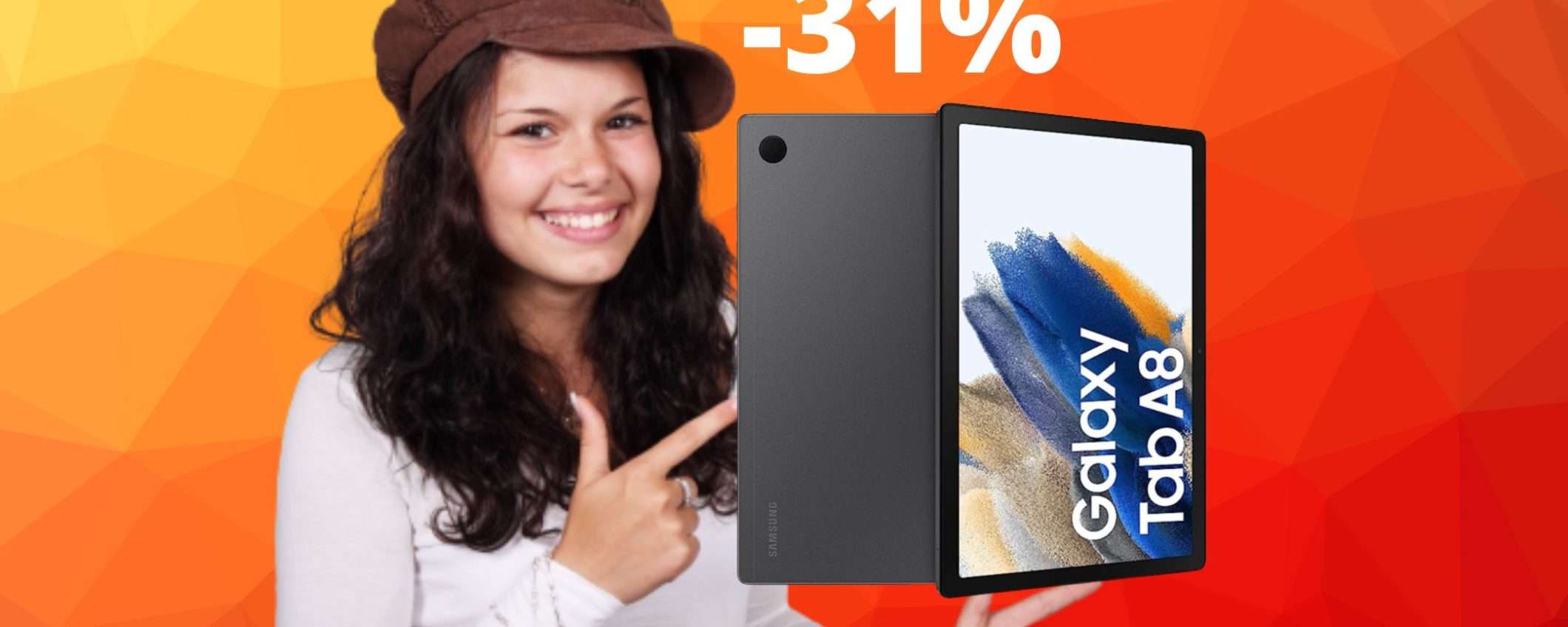 Samsung Galaxy Tab A8: il tablet più venduto su Amazon in super sconto Samsung Galaxy Tab A8: il tablet più venduto su Amazon in super sconto