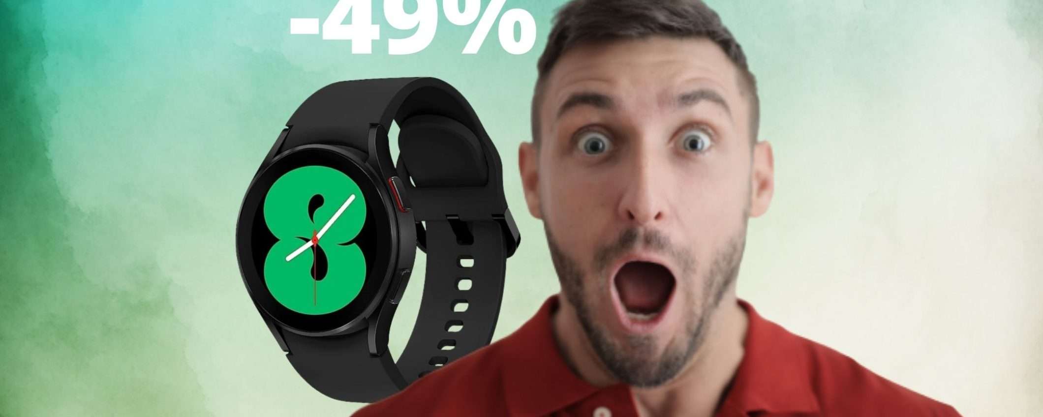 Samsung Galaxy Watch4: questa è L'OFFERTA che non puoi perdere Samsung Galaxy Watch4: questa è L'OFFERTA che non puoi perdere