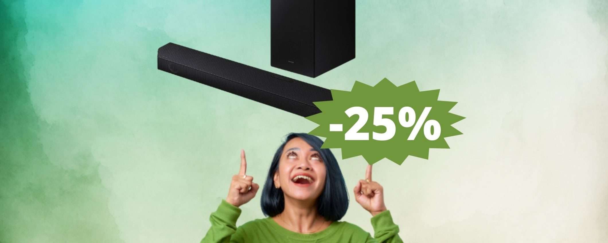 Samsung Soundbar Q60B: la massima qualità, ad un prezzo competitivo Samsung Soundbar Q60B: la massima qualità, ad un prezzo competitivo