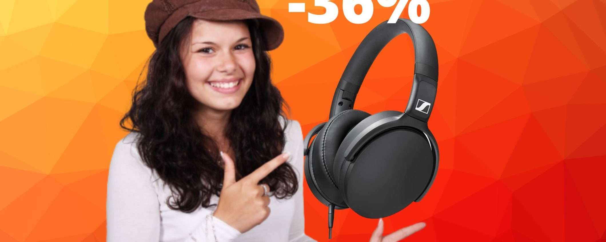 Sennheiser HD 400S: le cuffie perfette per gli amanti della musica (-36%) Sennheiser HD 400S: le cuffie perfette per gli amanti della musica (-36%)