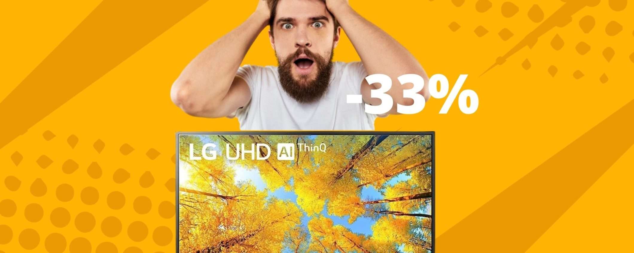 Smart TV LG: la massima qualità al minor prezzo possibile (-33%) Smart TV LG: la massima qualità al minor prezzo possibile (-33%)