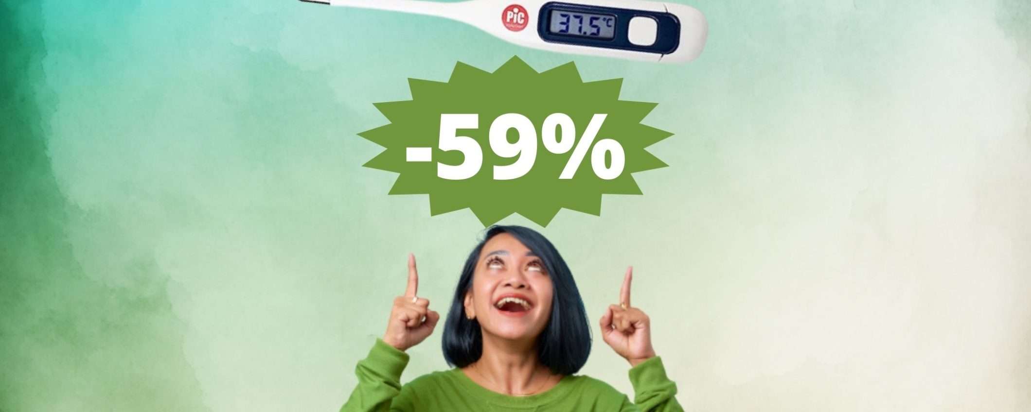 Termometro digitale: il più venduto della PIC in mega sconto del 59% Termometro digitale: il più venduto della PIC in mega sconto del 59%