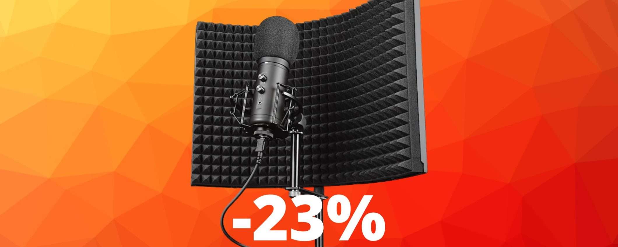 Trust GXT 259: microfono professionale da Gaming in mega sconto Trust GXT 259: microfono professionale da Gaming in mega sconto