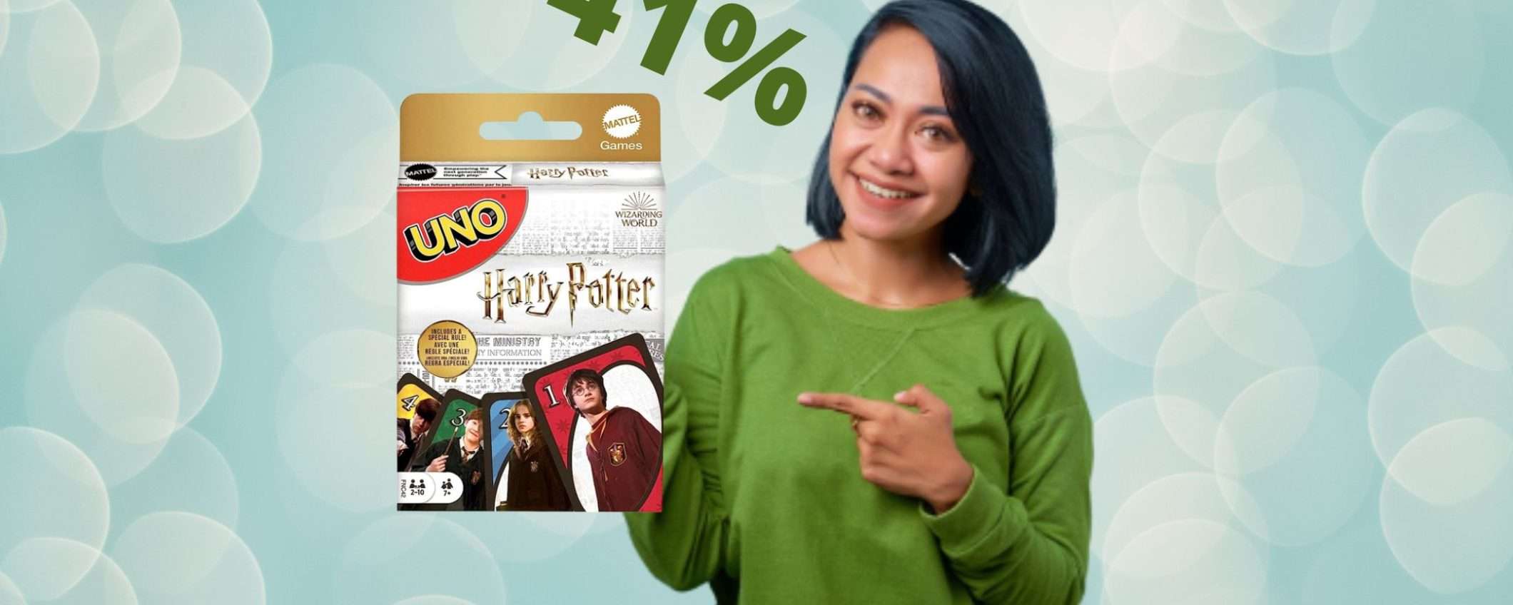 Gioco di carte UNO a tema Harry Potter: super sconto su Amazon Gioco di carte UNO a tema Harry Potter: super sconto su Amazon