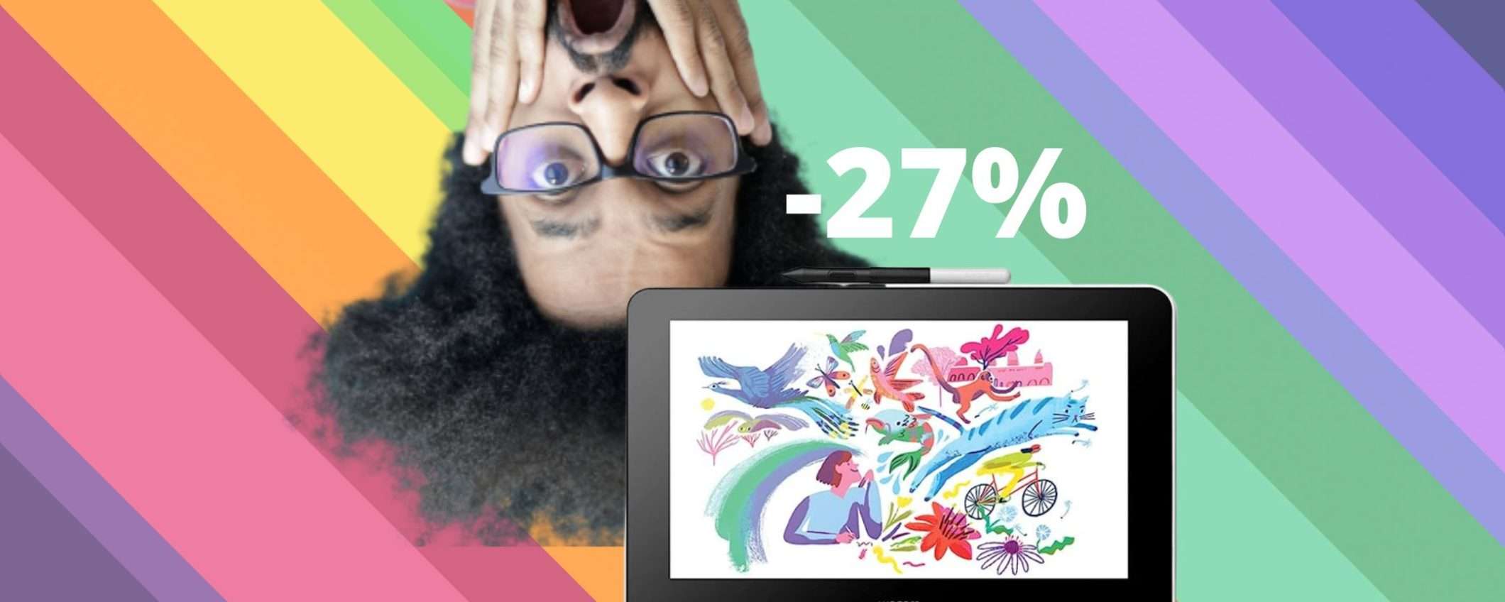 Wacom One Creative: la tavoletta grafica per eccellenza in super sconto Wacom One Creative: la tavoletta grafica per eccellenza in super sconto