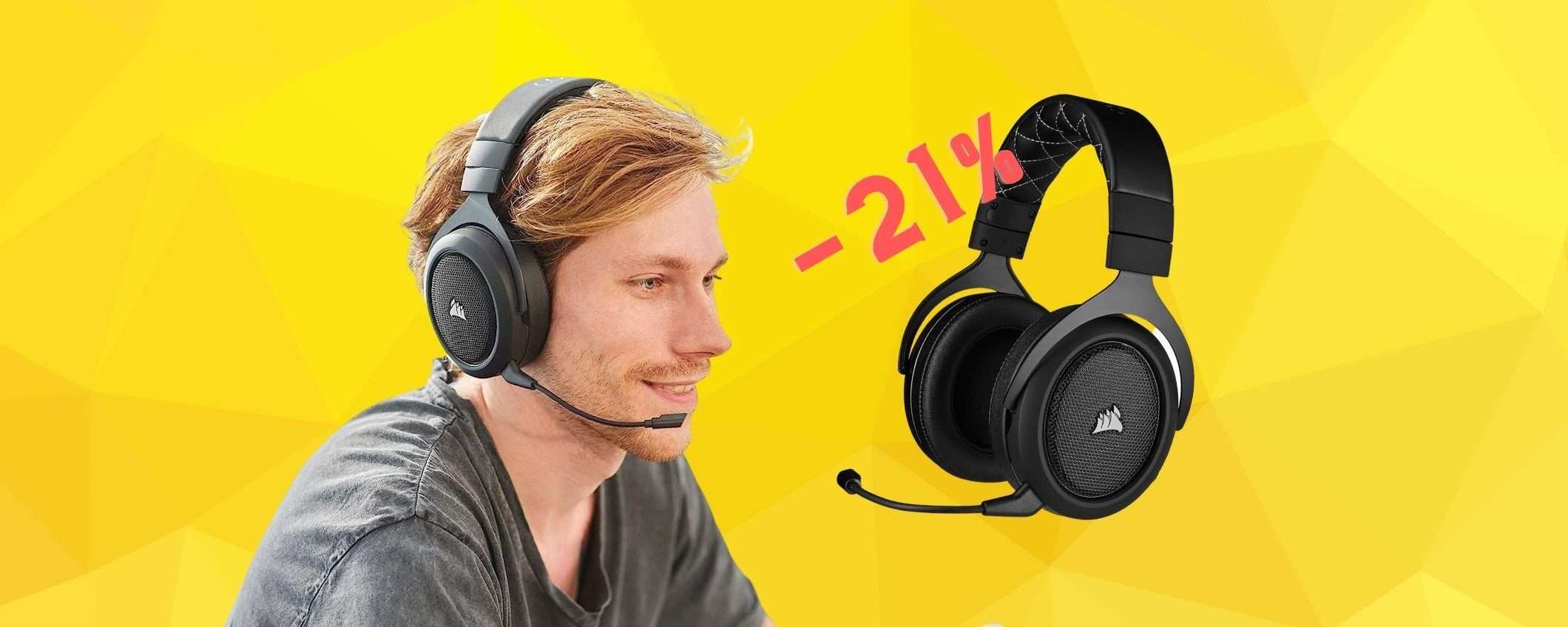 Corsair HS70 Pro: le cuffie Gaming definitive a prezzo CLAMOROSO Corsair HS70 Pro: le cuffie Gaming definitive a prezzo CLAMOROSO