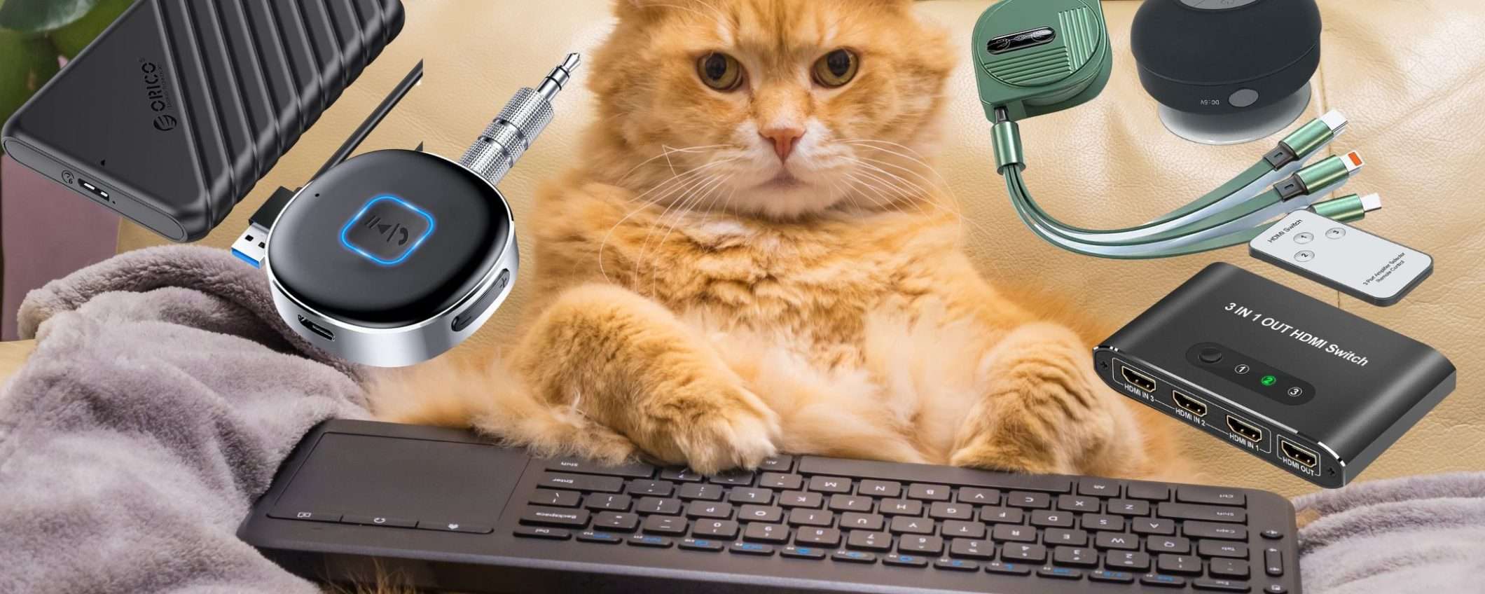 Ecco 5 utilissime cose tech (DA AVERE) che su Amazon costano meno di 10€ Ecco 5 utilissime cose tech (DA AVERE) che su Amazon costano meno di 10€