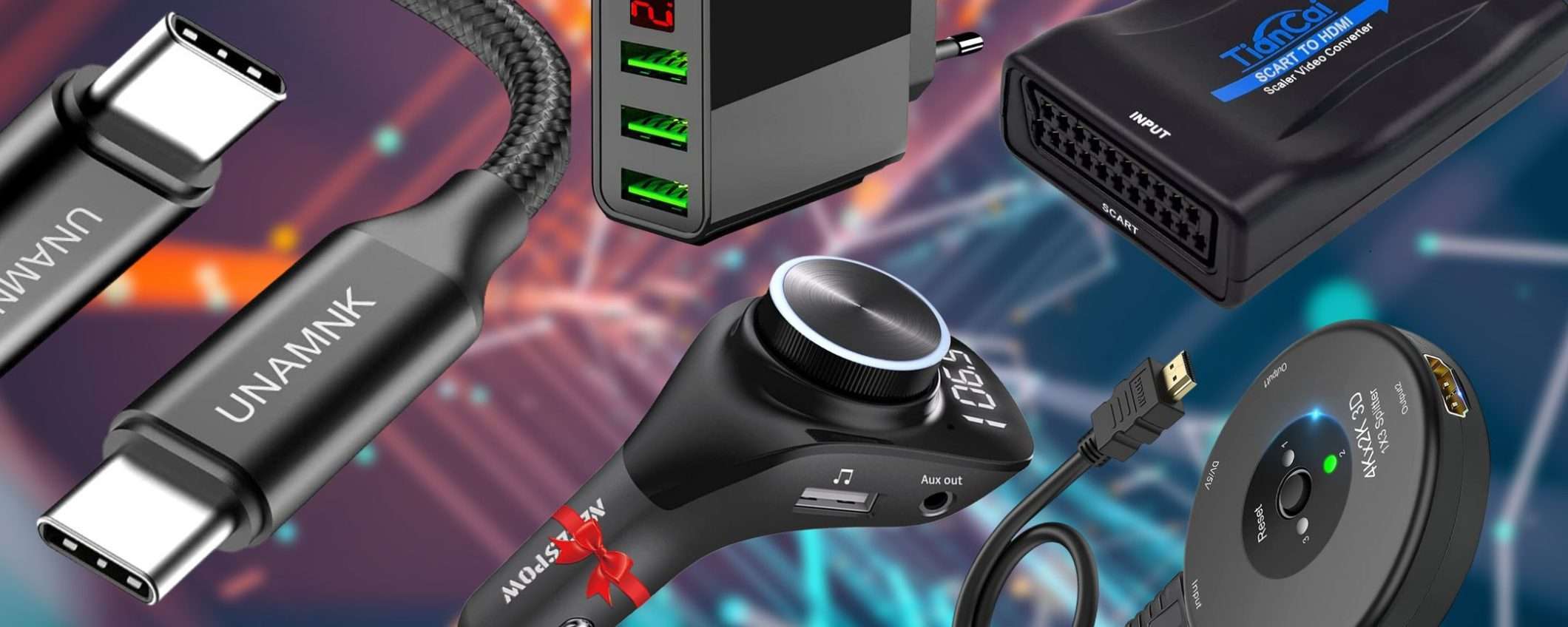 Ecco 5 cose tech STRAORDINARIE da 3,50€ fino a 12€: non ne farai più a meno Ecco 5 cose tech STRAORDINARIE da 3,50€ fino a 12€: non ne farai più a meno