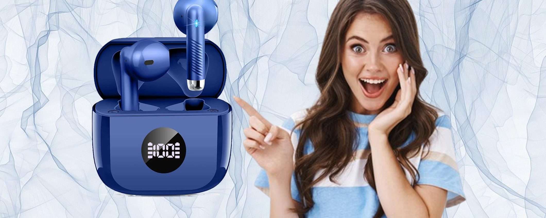 Cuffie Bluetooth 5.3 Jxrev: offerta a tempo su Amazon IMPERDIBILE (-33%) Cuffie Bluetooth 5.3 Jxrev: offerta a tempo su Amazon IMPERDIBILE (-33%)