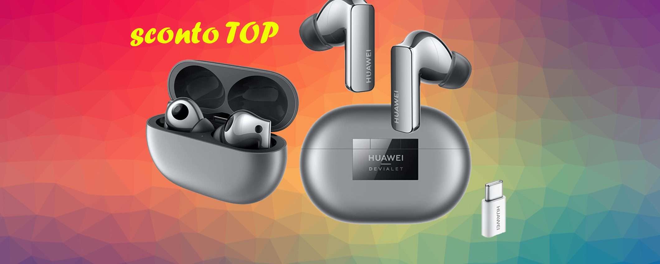 Huawei FreeBuds Pro 2 IMPERDIBILI a questo prezzo (Amazon) Huawei FreeBuds Pro 2 IMPERDIBILI a questo prezzo (Amazon)