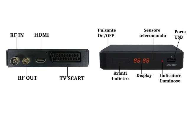 digital terrestrial decoder zephyr ebay