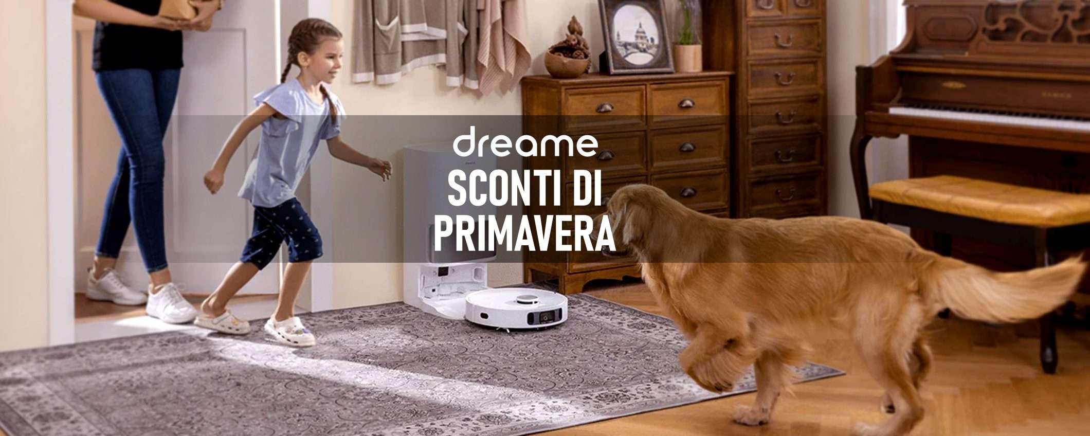 Dreame e DreameBot: aria di Primavera, profumo di grandi sconti