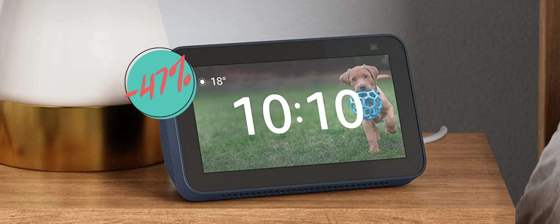 Echo Show 5 a prezzo SGRETOLATO, ora è tuo a MENO di 45€ (-47%) Echo Show 5 a prezzo SGRETOLATO, ora è tuo a MENO di 45€ (-47%)