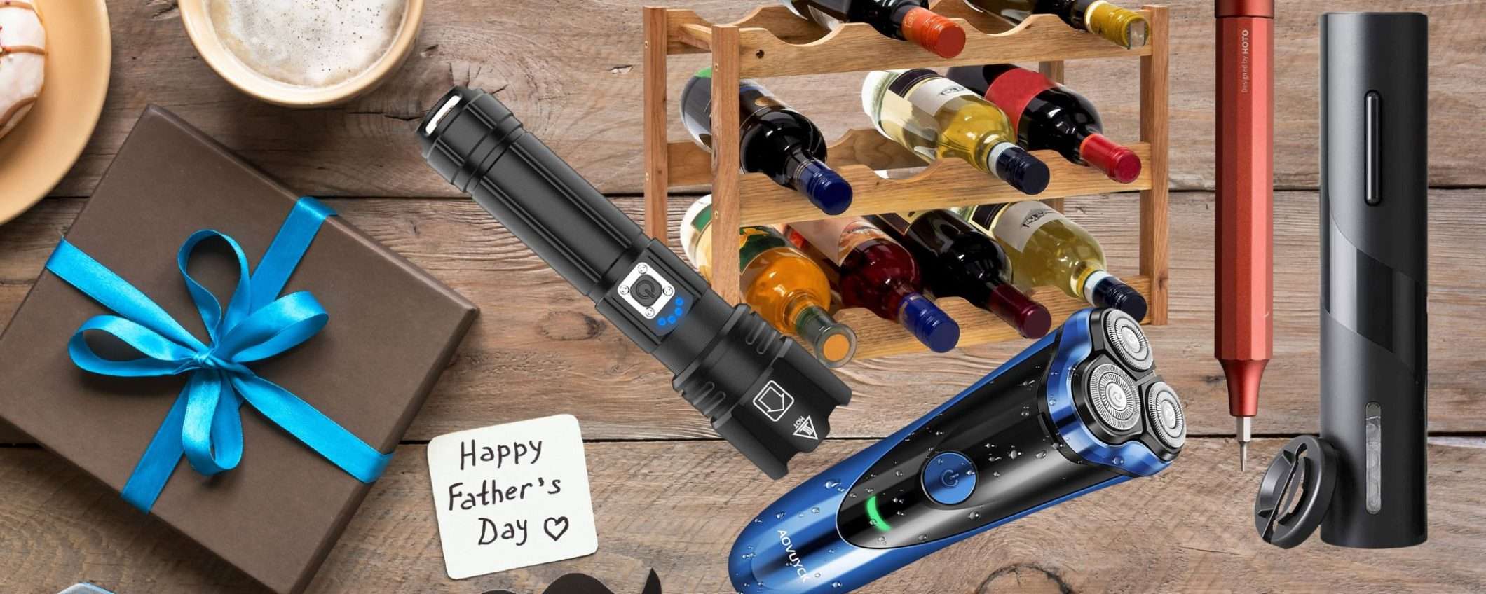 Festa del papà, regali su Amazon: 5 idee INFALLIBILI a meno di 25€ Festa del papà, regali su Amazon: 5 idee INFALLIBILI a meno di 25€