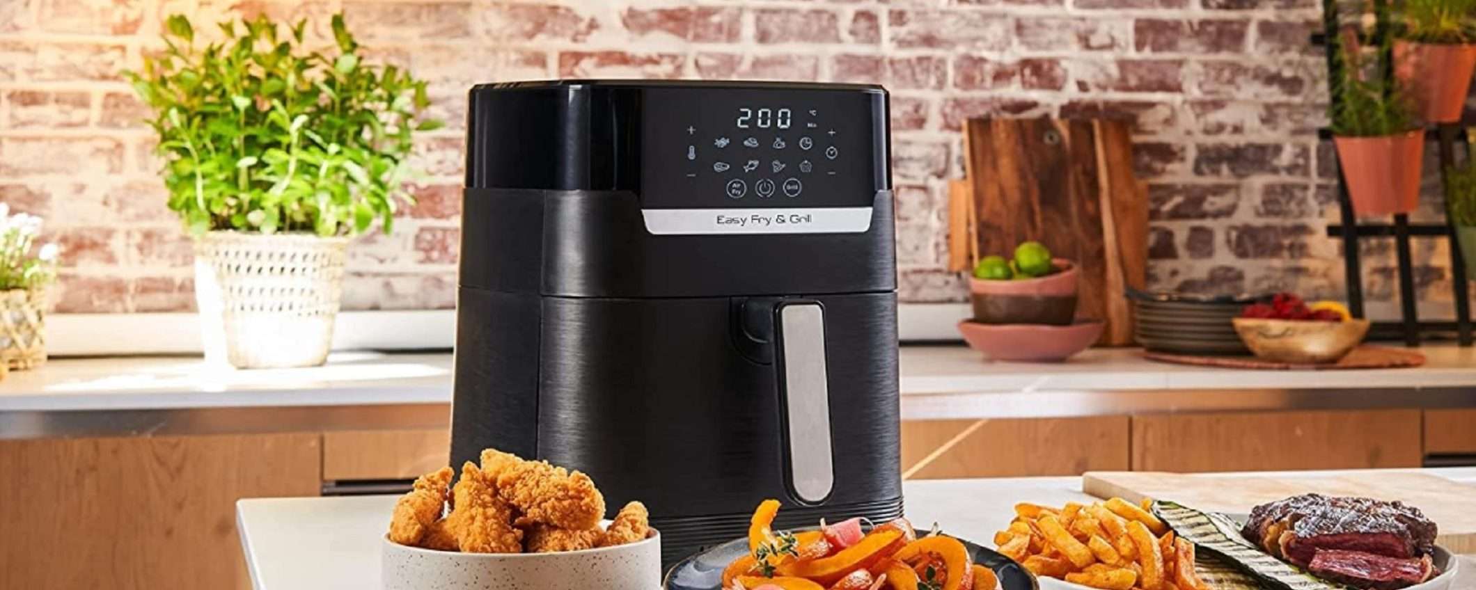 Friggitrice ad aria Moulinex: oggi il prezzo è ASSURDO (solo 99€) Friggitrice ad aria Moulinex: oggi il prezzo è ASSURDO (solo 99€)