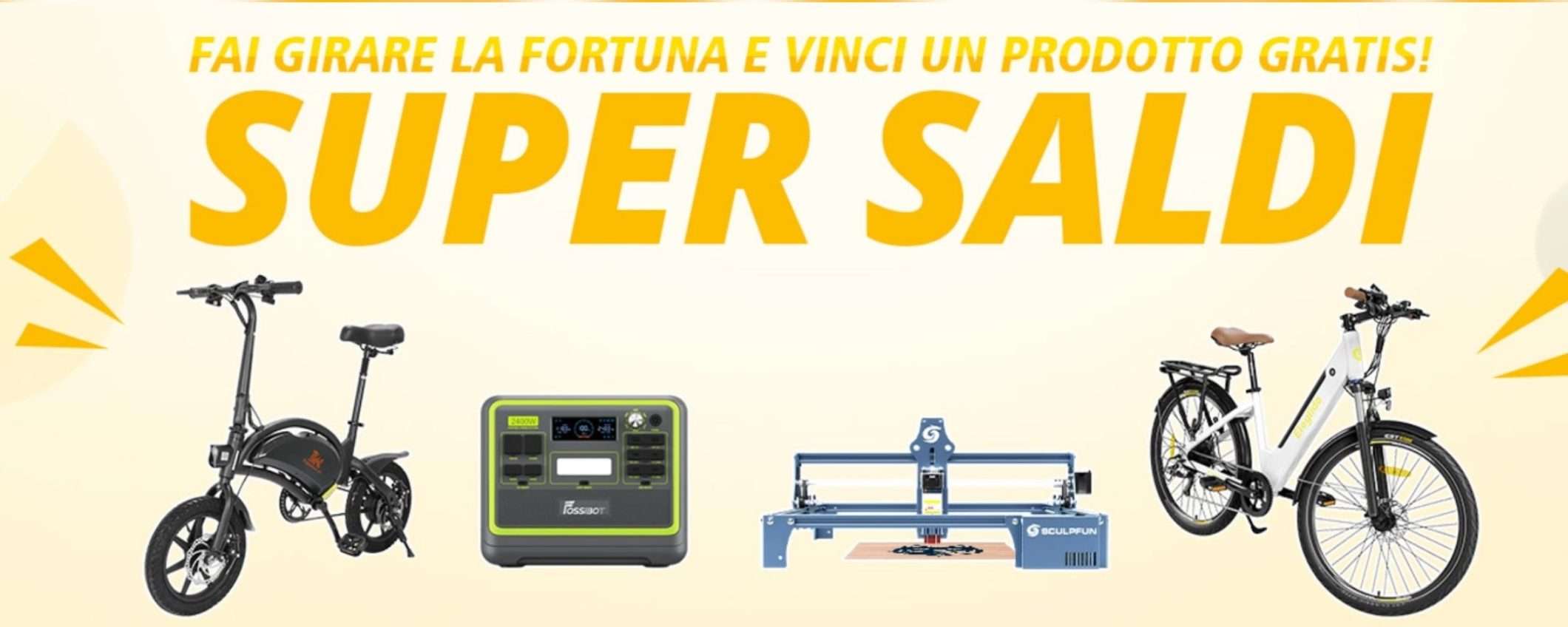 I SUPER SALDI di Geekmall sono da impazzire: mega sconti e concorso a premi I SUPER SALDI di Geekmall sono da impazzire: mega sconti e concorso a premi