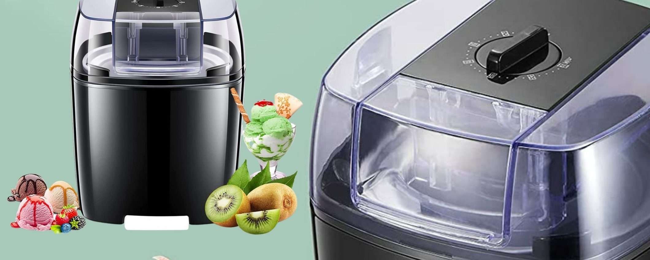 Gelatiera AUTOMATICA premium a 28€: prezzo assurdo su Amazon (promo lampo)