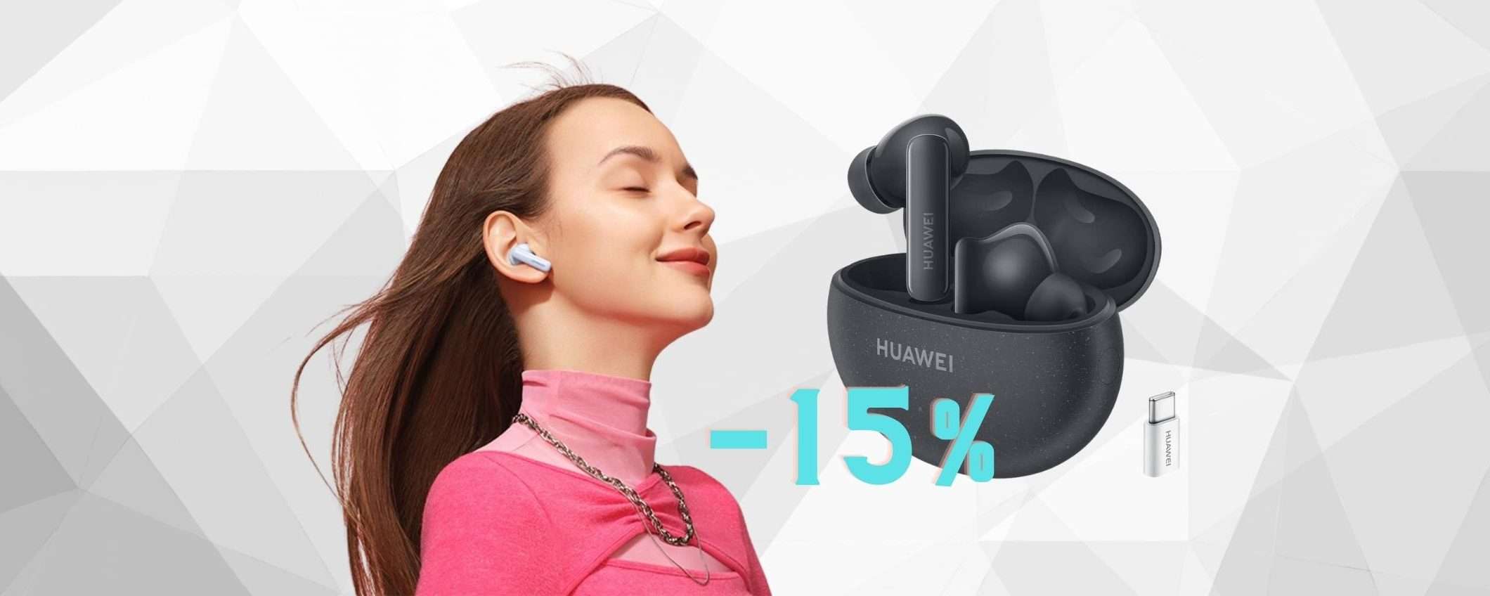 Huawei FreeBuds 5i a un prezzo da SOGNO solo su Amazon (-15%) Huawei FreeBuds 5i a un prezzo da SOGNO solo su Amazon (-15%)