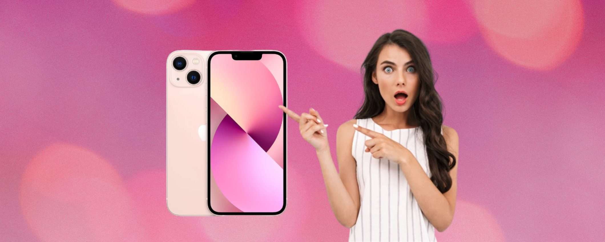 iPhone 13 (256GB) Rosa: su Amazon RISPARMI 160 euro iPhone 13 (256GB) Rosa: su Amazon RISPARMI 160 euro
