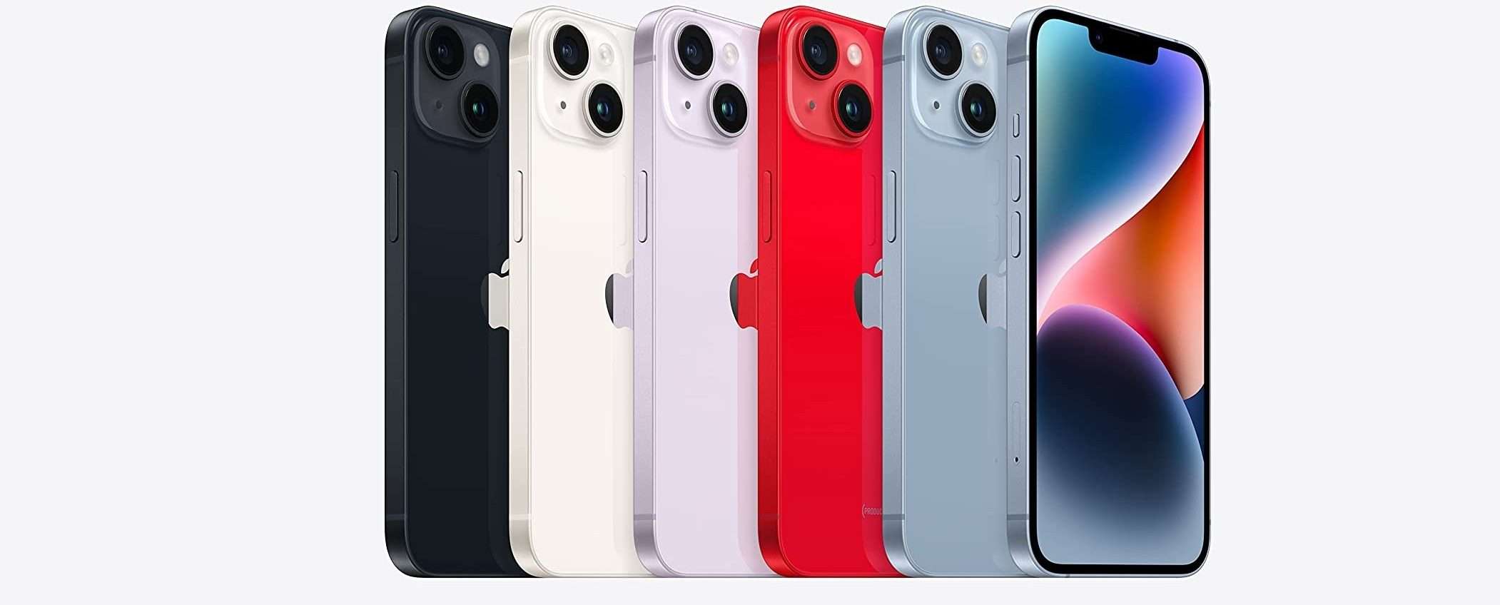 iPhone 14 128 GB: nuovo MINIMO STORICO su Amazon ADESSO (-150€) iPhone 14 128 GB: nuovo MINIMO STORICO su Amazon ADESSO (-150€)