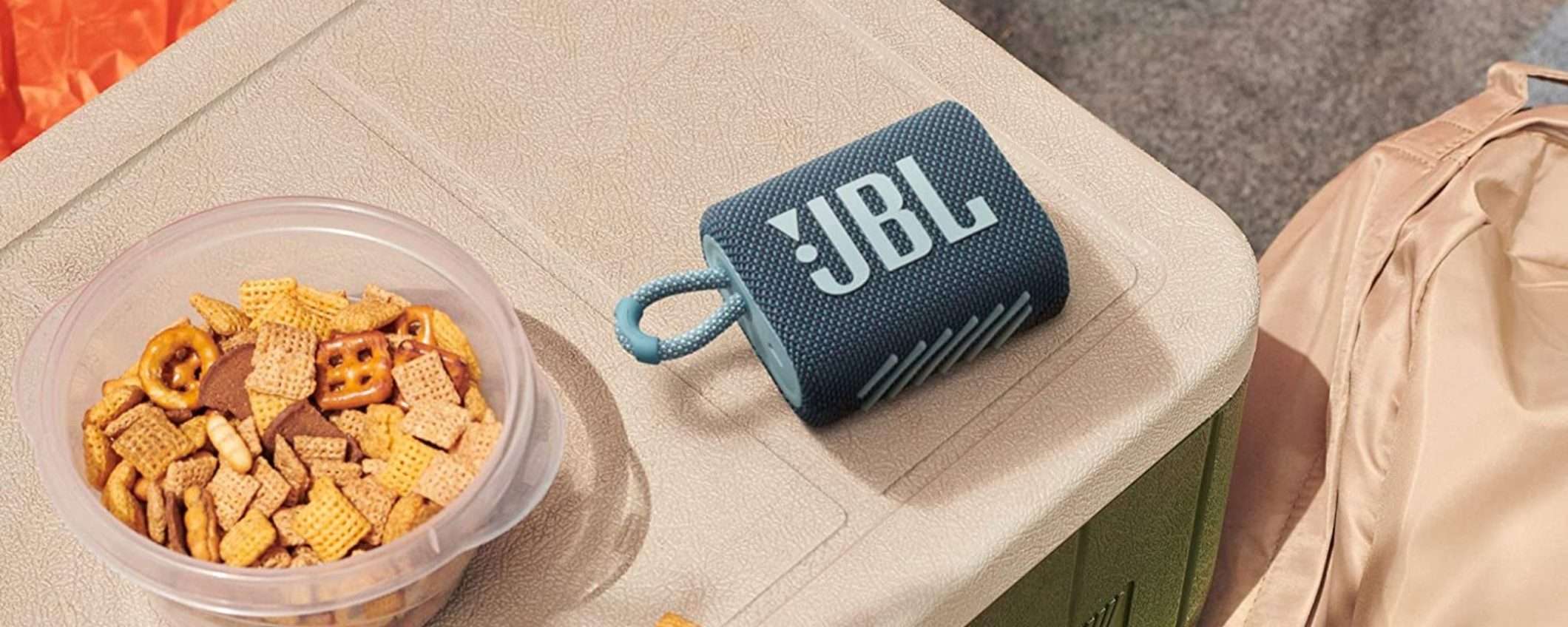 JBL Go 3, speaker Bluetooth piccolo e POTENTE a prezzo REGALO (29€) JBL Go 3, speaker Bluetooth piccolo e POTENTE a prezzo REGALO (29€)