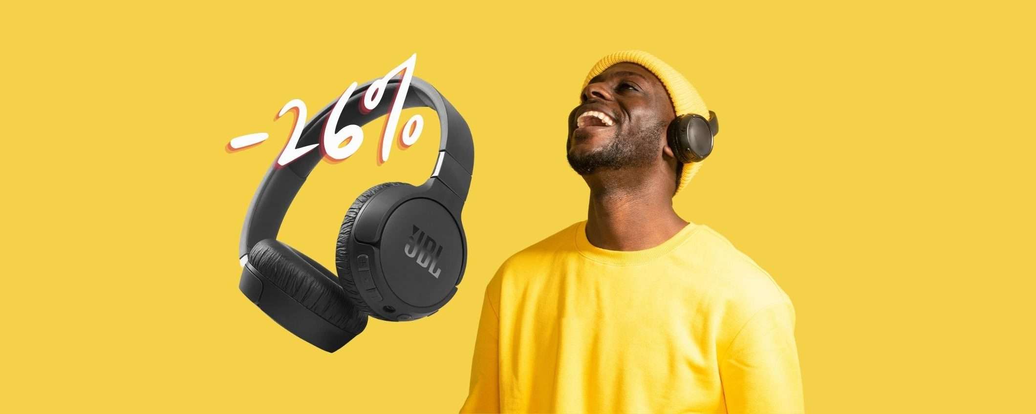 JBL Tune 660NC: cuffie wireless SPETTACOLO e in SCONTO (-26%) JBL Tune 660NC: cuffie wireless SPETTACOLO e in SCONTO (-26%)