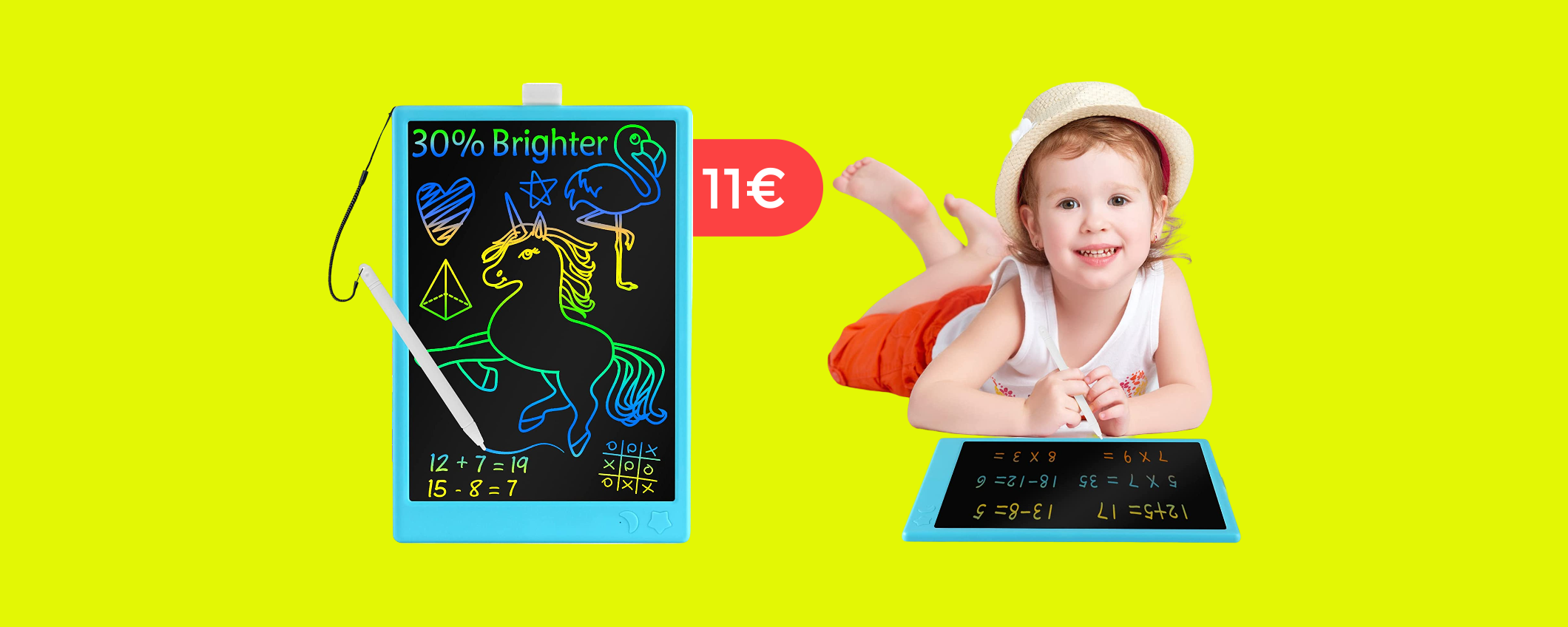 Lavagna LCD per bambini: è deliziosa e sembra un mini tablet (11€) Lavagna LCD per bambini: è deliziosa e sembra un mini tablet (11€)