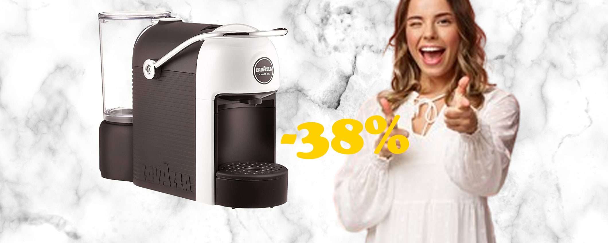 Macchina per caffè Jolie Lavazza A Modo Mio: sconto FOLLE su eBay Macchina per caffè Jolie Lavazza A Modo Mio: sconto FOLLE su eBay