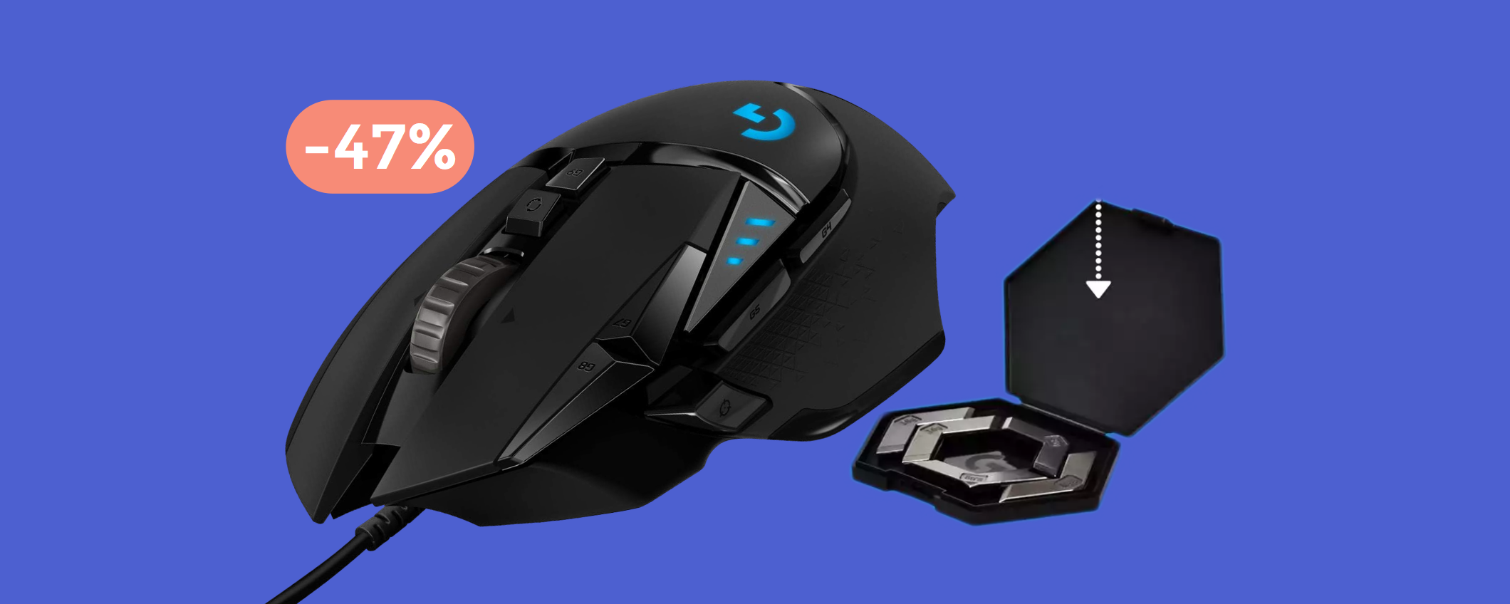 Mouse Logitech con sensore SUPER preciso a quasi METÀ prezzo (46€) Mouse Logitech con sensore SUPER preciso a quasi METÀ prezzo (46€)
