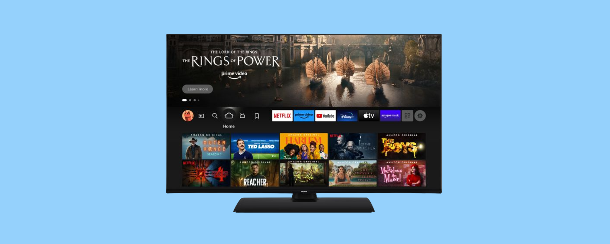 Smart TV Nokia con Fire TV integrata: intrattenimento illimitato e completo Smart TV Nokia con Fire TV integrata: intrattenimento illimitato e completo