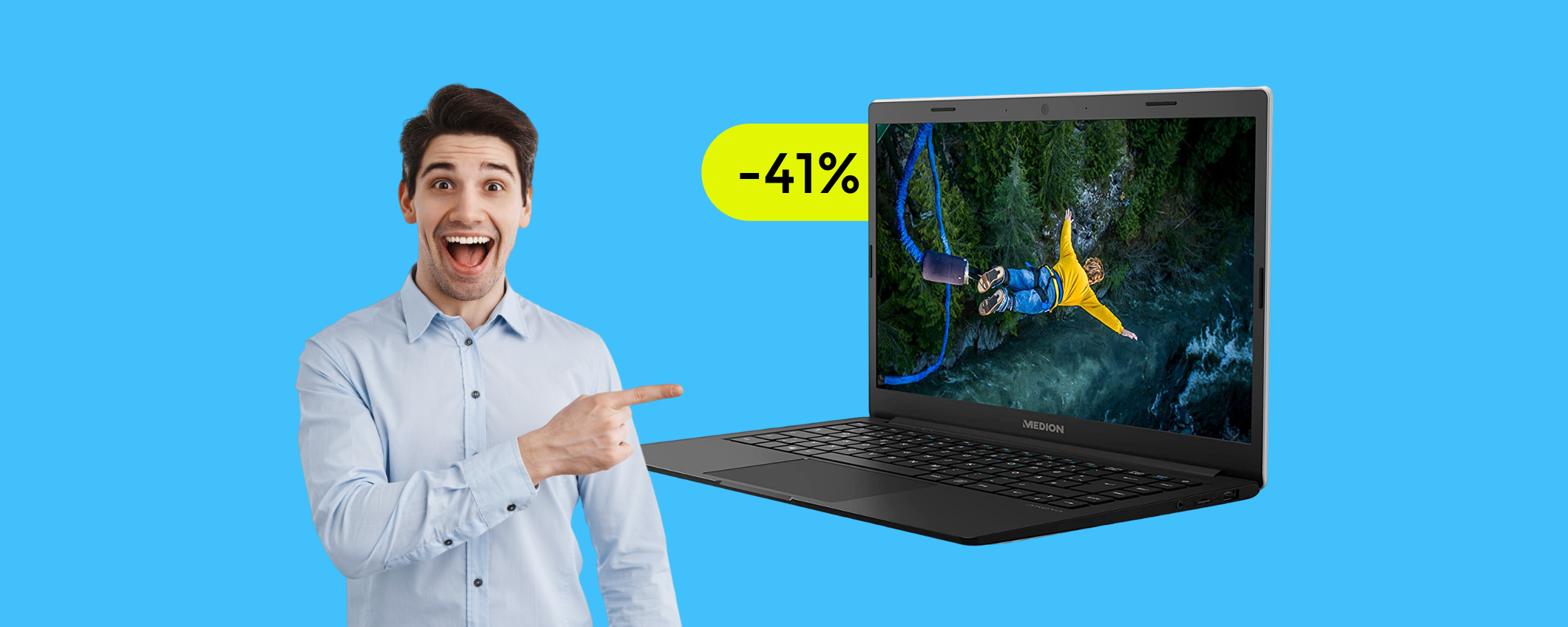 Notebook 14'' veloce e POTENTE a soli 199€: offerta Amazon in scadenza